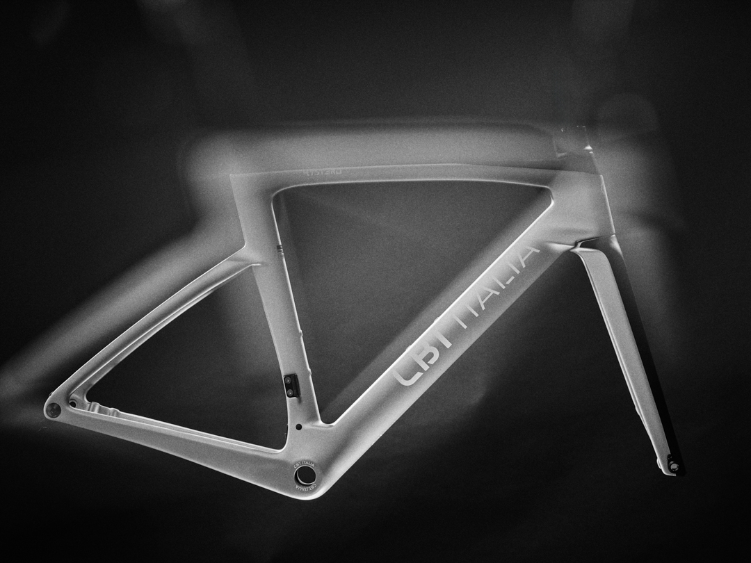 Telaio di bicicletta CBT Italia, fotografia di prodotto
